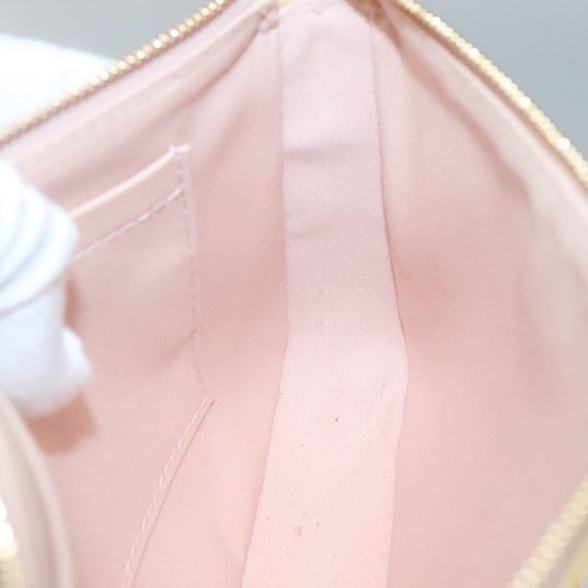 Louis Vuitton Pochette Accessoires NM Monogram Vernis, BEIGE, PATENT_LEATHER, Clutche & pouche
