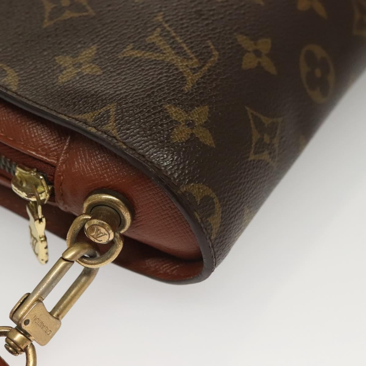 Louis Vuitton Pochette Orsay Monogram Canvas, BROWN, CANVAS, Clutche & pouche