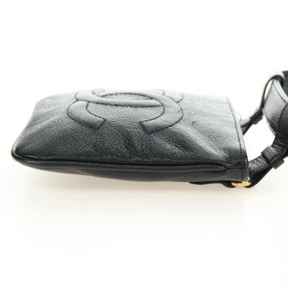Chanel Vintage Timeless Belt Bag Caviar, Black, Leather, Clutch