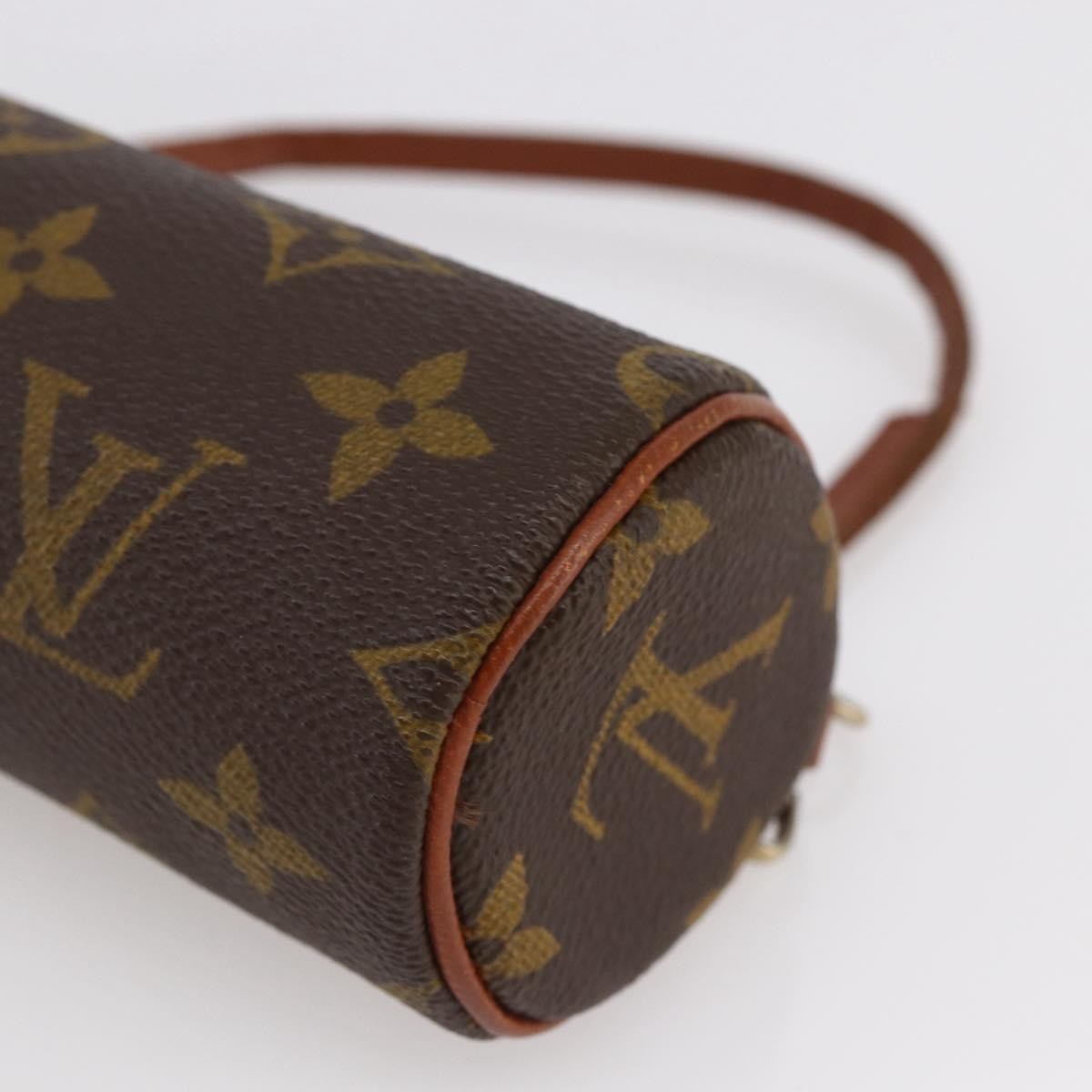 Louis Vuitton Papillon Pochette Monogram Canvas, Brown, Canvas, Clutch