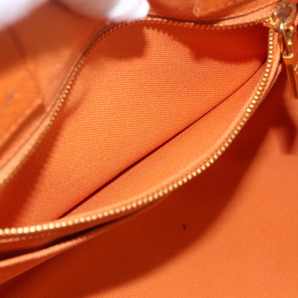 Prada Canapa Tote Canvas, ORANGE, CANVAS, Tote bag