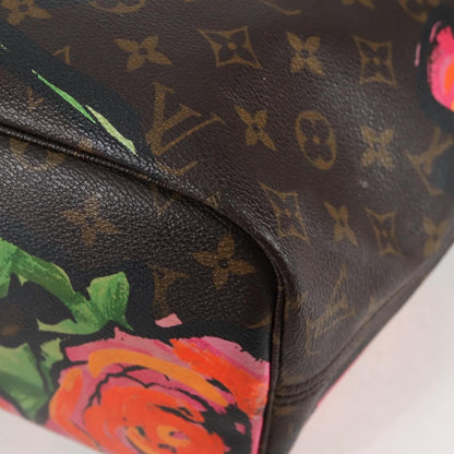 Louis Vuitton Neverfull NM Tote Limited edition printed canvas, BROWN, CANVAS, Tote bag