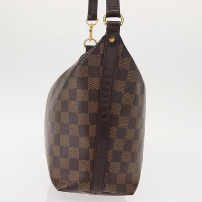 Louis Vuitton Illovo Handbag Damier, BROWN, CANVAS, Shoulder bag