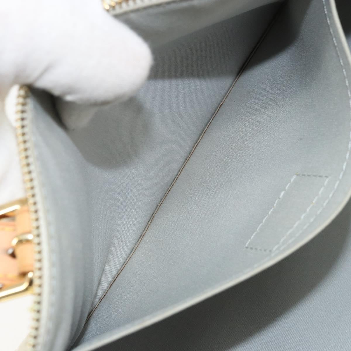 Louis Vuitton Rosewood Avenue Handbag Monogram Vernis, BEIGE, PATENT_LEATHER, Handbag