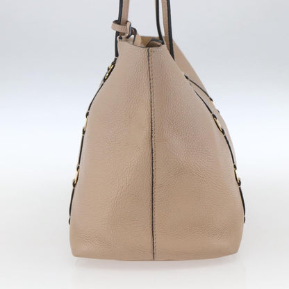 Salvatore Ferragamo Vala tote Leather, BEIGE, LEATHER, Tote bag