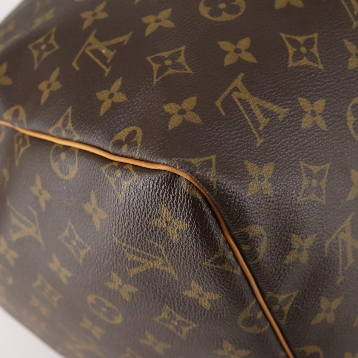Louis Vuitton Keepall Bag Monogram Canvas, Brown, Canvas, Travel Bag