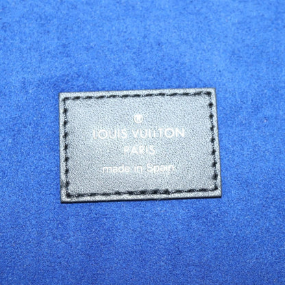 Louis Vuitton Box Camille Case Alps Patches Damier Graphite and Leather, GRAY, CANVAS, Tech accessory