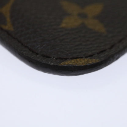Louis Vuitton Neverfull Pochette Monogram Canvas, BROWN, CANVAS, Clutche & pouche