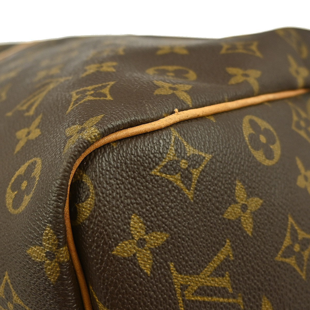 Louis Vuitton Keepall Bandouliere Bag Monogram Canvas, BROWN, CANVAS, Travel bag