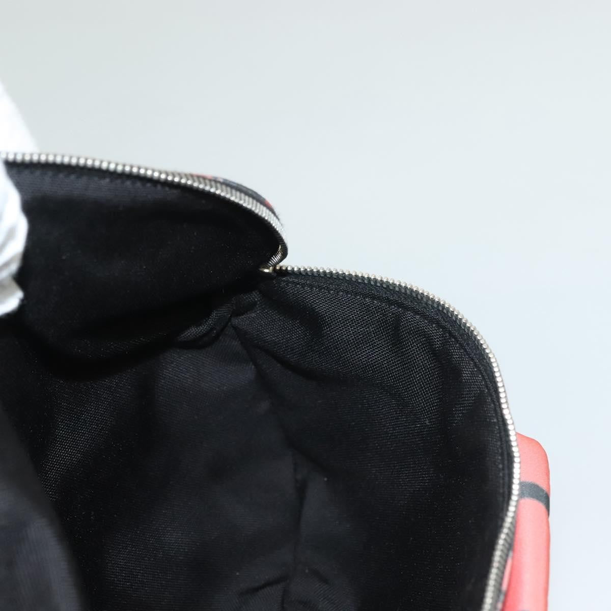 Saint Laurent Front Pocket Waist Bag Printed Nylon, Pink, Nylon, Shoulder Bag