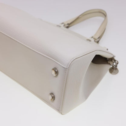 Louis Vuitton Brea Handbag Epi Leather, WHITE, LEATHER, Handbag