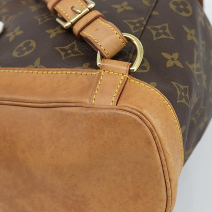 Louis Vuitton Vintage Montsouris Backpack Monogram Canvas, Brown, Canvas, Backpack