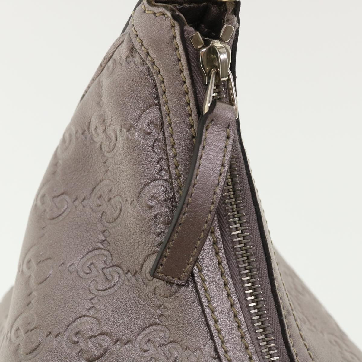 Gucci Hobo Guccissima Leather, PURPLE, LEATHER, Shoulder bag