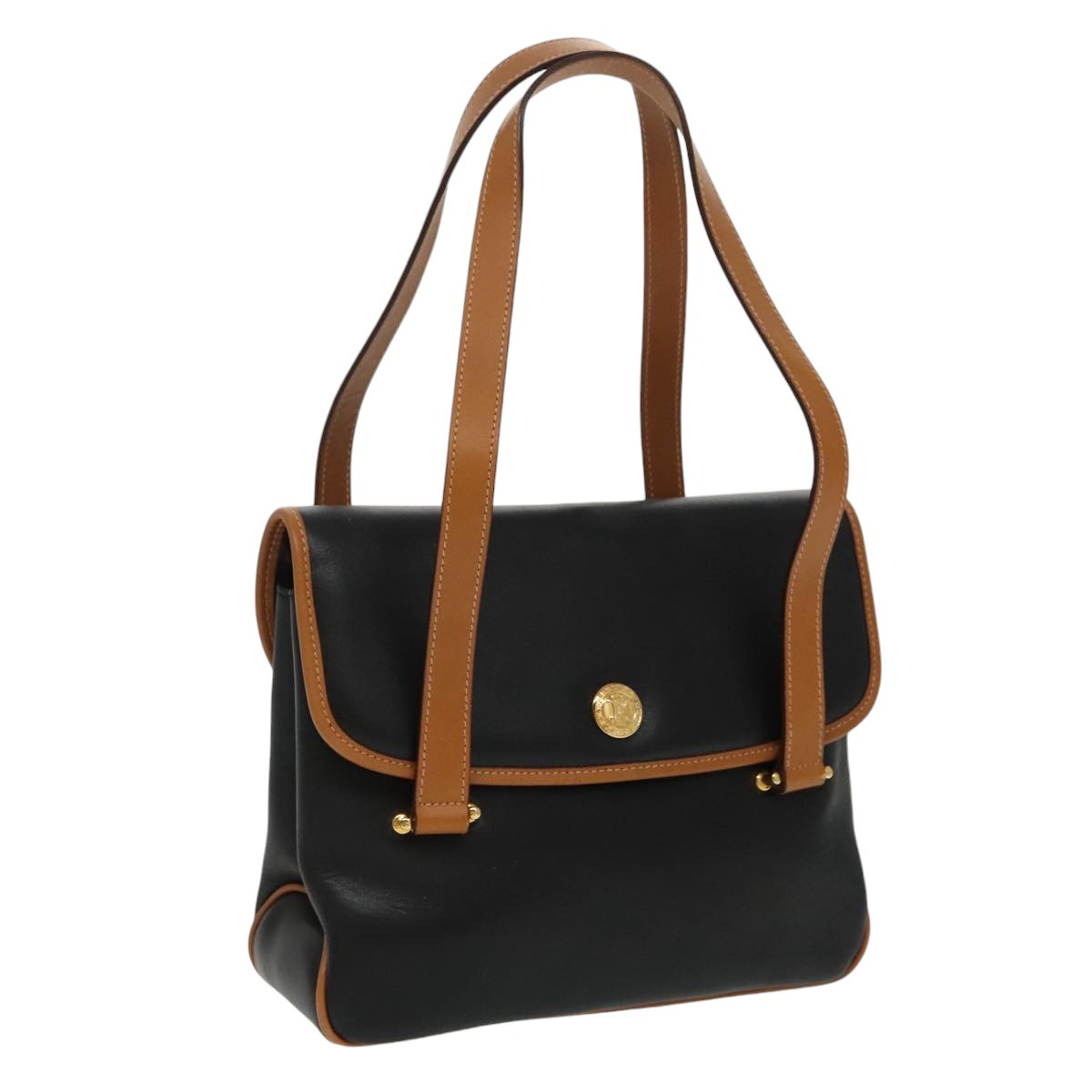 Celine Handbag Leather, BLACK, LEATHER, Handbag