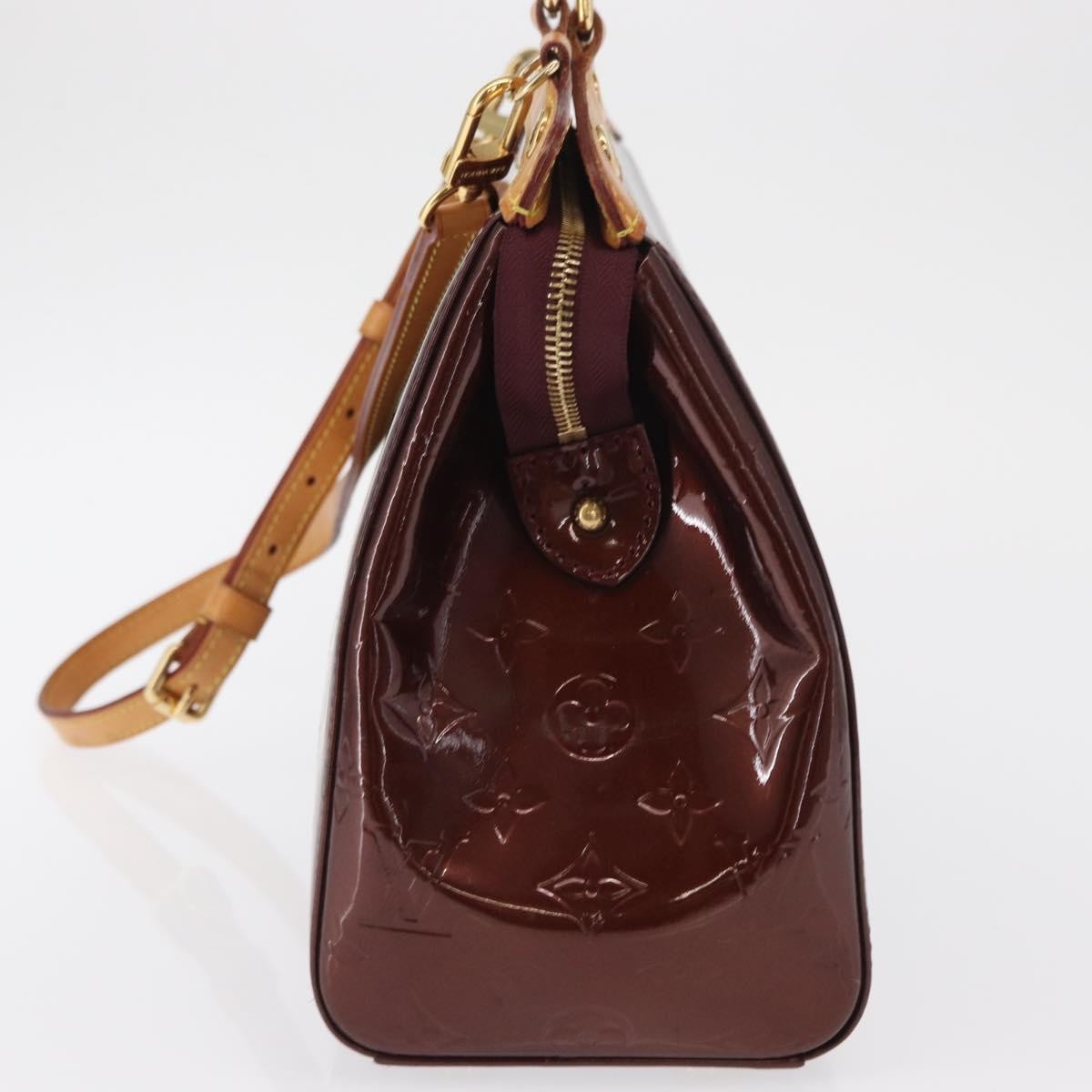 Louis Vuitton Blair Monogram vernis, RED, PATENT_LEATHER, Handbag