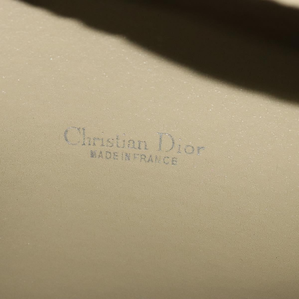 Christian Dior Vintage Honeycomb Shoulder Bag Canvas, BEIGE, CANVAS, Shoulder bag