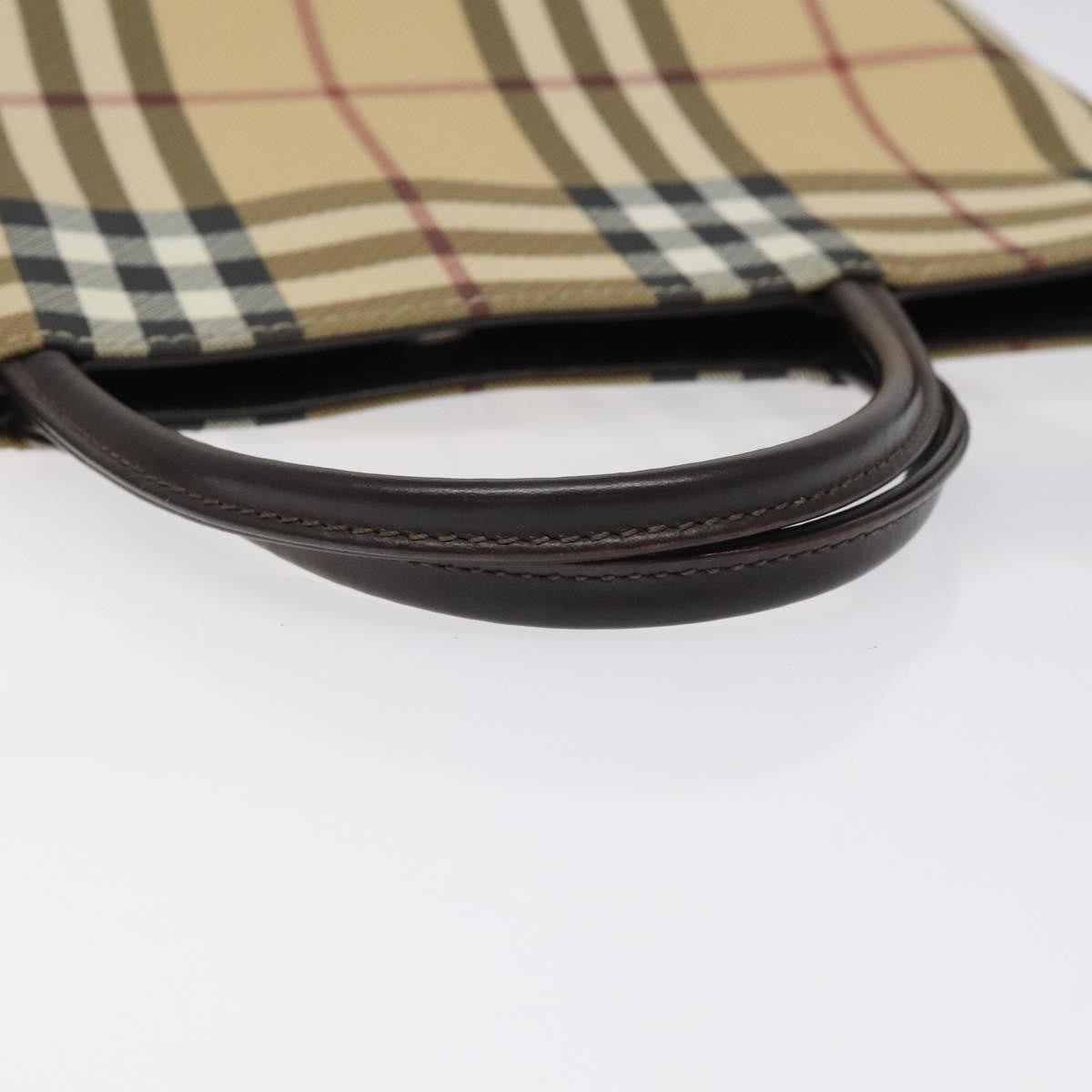 Burberry Nova Check Tote canvas check pattern, BEIGE, CANVAS, Tote bag