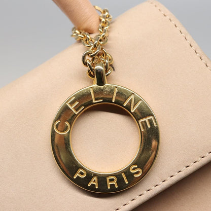 Celine Handbag Suede, BEIGE, SUEDE, Handbag