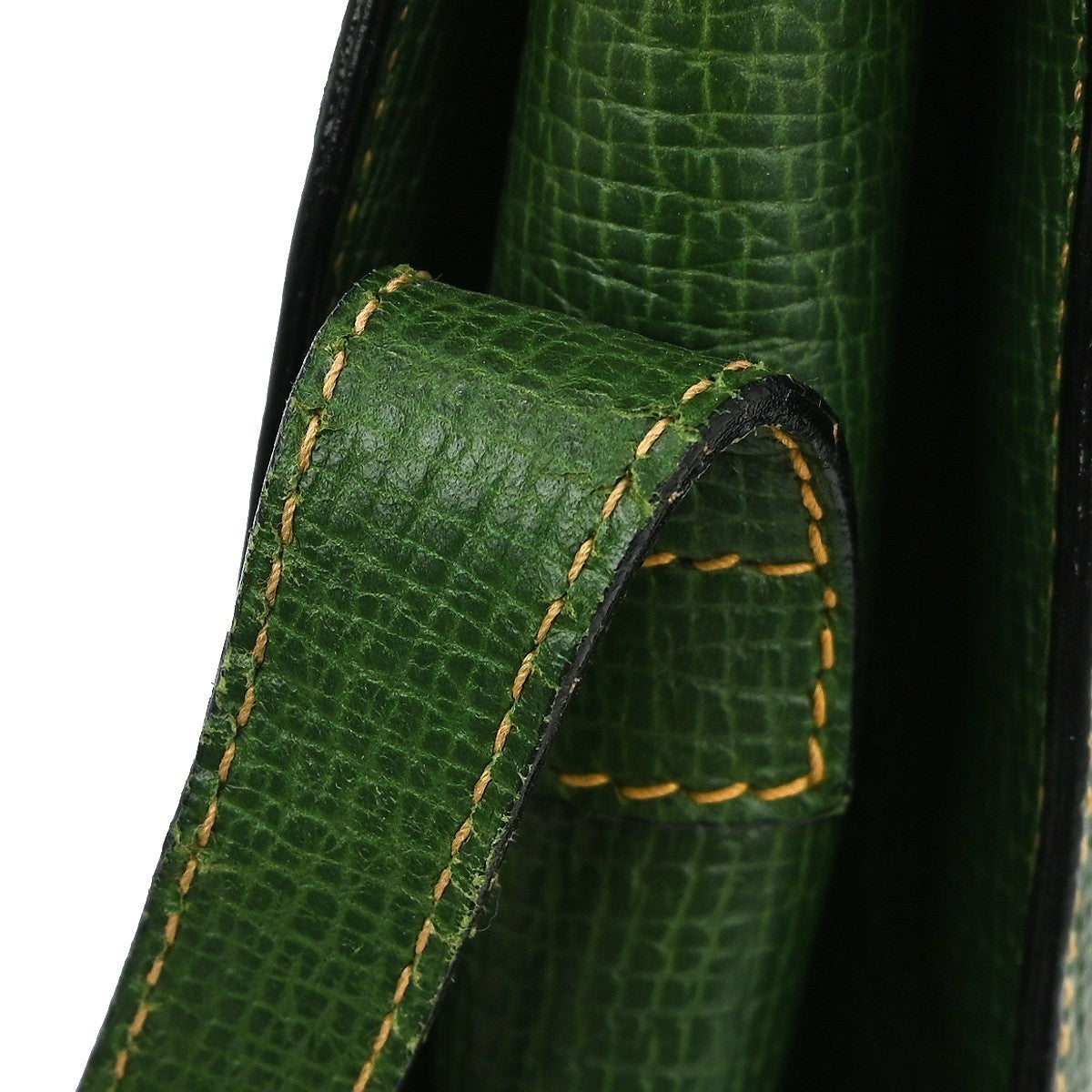 Loewe Vintage Shoulder Bag Leather, GREEN, LEATHER, Shoulder bag