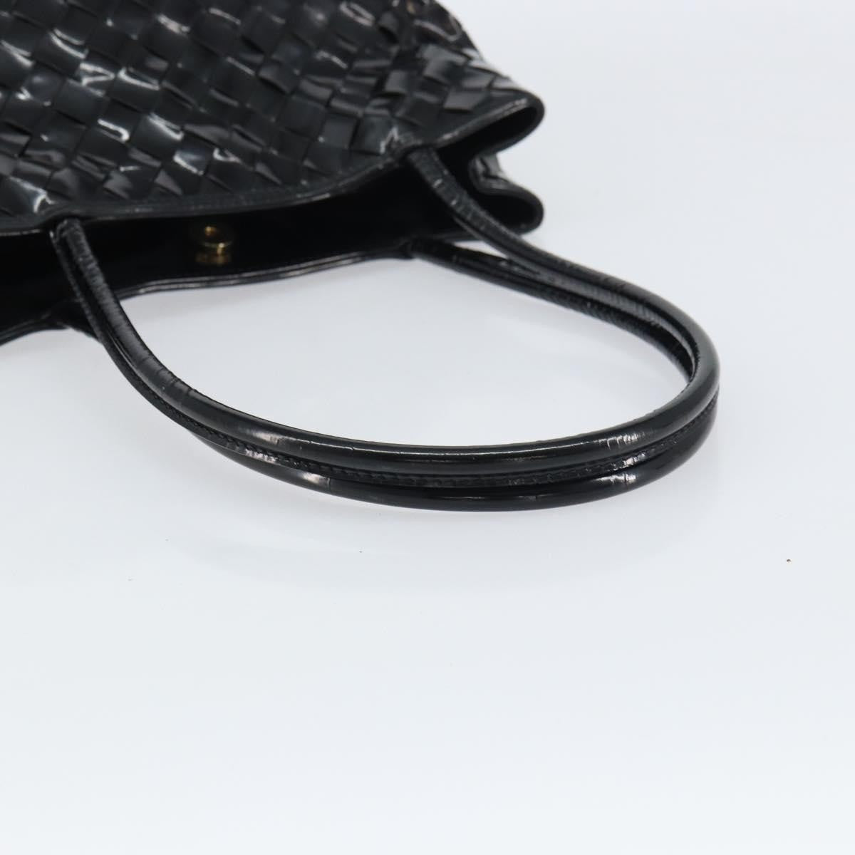 Bottega Veneta Intrecciato Tote Patent leather, BLACK, PATENT_LEATHER, Tote bag
