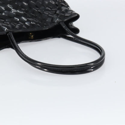 Bottega Veneta Intrecciato Tote Patent leather, BLACK, PATENT_LEATHER, Tote bag