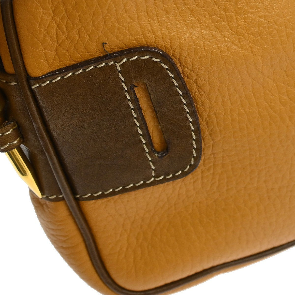 Loewe Vintage Shoulder Bag Leather, BROWN, LEATHER, Shoulder bag