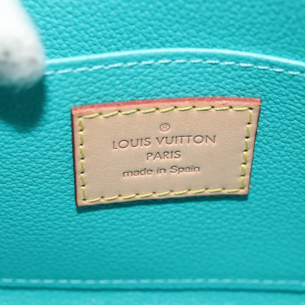 Louis Vuitton Cosmetic Pouch Monogram Vernis, BLUE, PATENT_LEATHER, Clutche & pouche