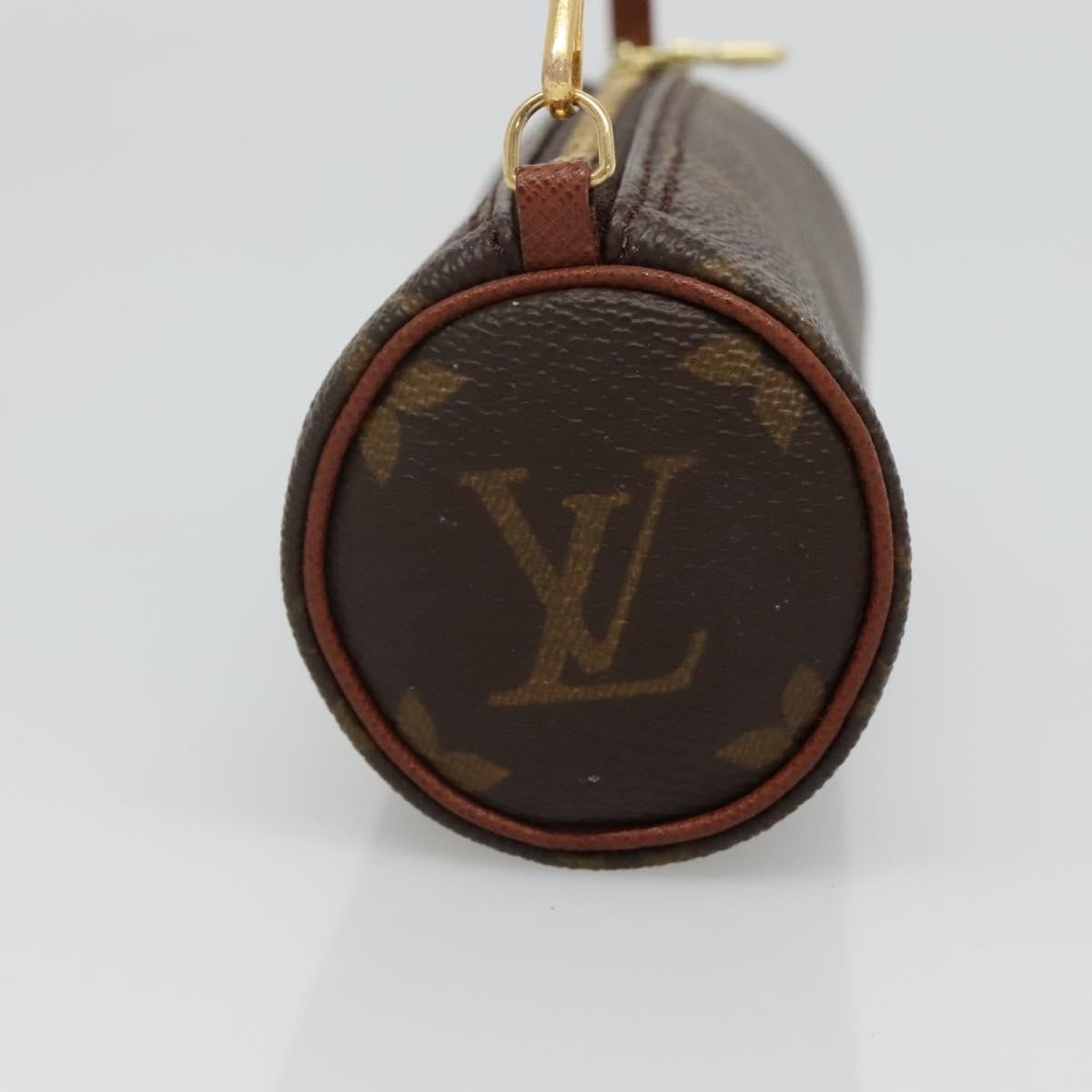 Louis Vuitton Papillon Pochette Monogram Canvas, BROWN, CANVAS, Handbag