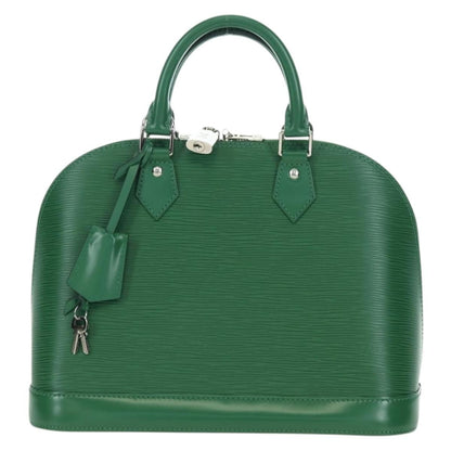 Louis Vuitton Alma Handbag Epi Leather, Green, Leather, Handbag