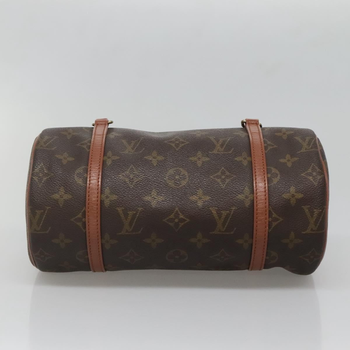 Louis Vuitton Papillon Handbag Monogram Canvas, BROWN, CANVAS, Handbag
