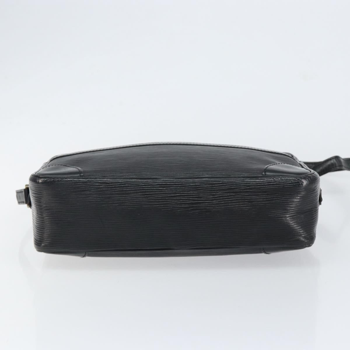 Louis Vuitton Trocadero Handbag Epi Leather, BLACK, LEATHER, Shoulder bag