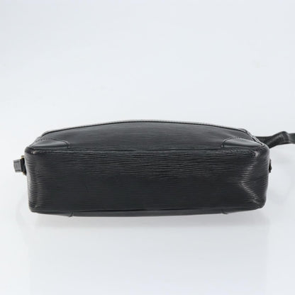 Louis Vuitton Trocadero Handbag Epi Leather, BLACK, LEATHER, Shoulder bag