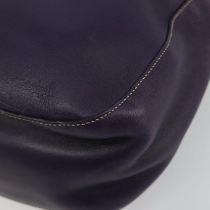 Prada Chain Shoulder Bag Leather, Purple, Leather, Handbag