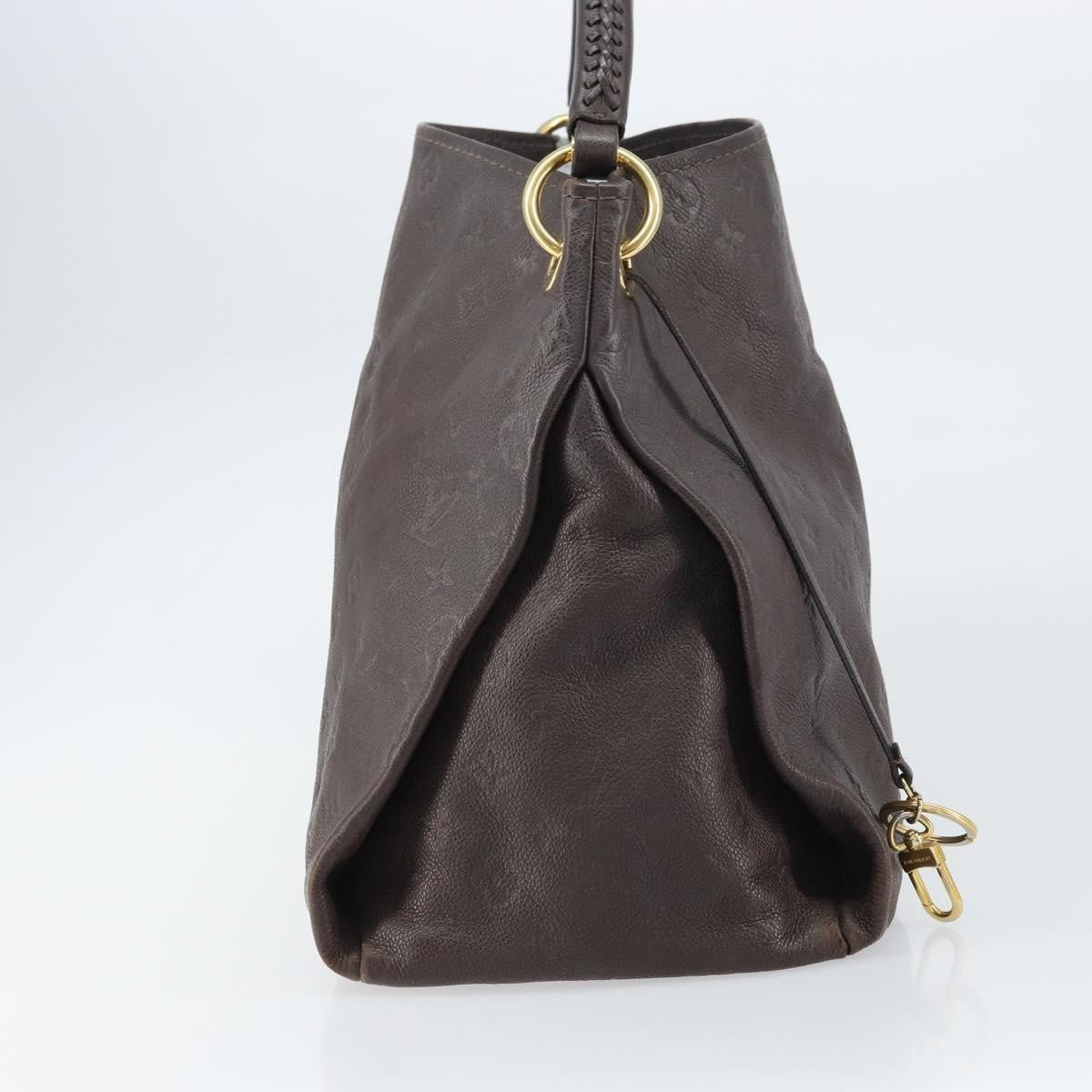Louis Vuitton Artsy Handbag Monogram Empreinte Leather, BROWN, LEATHER, Handbag