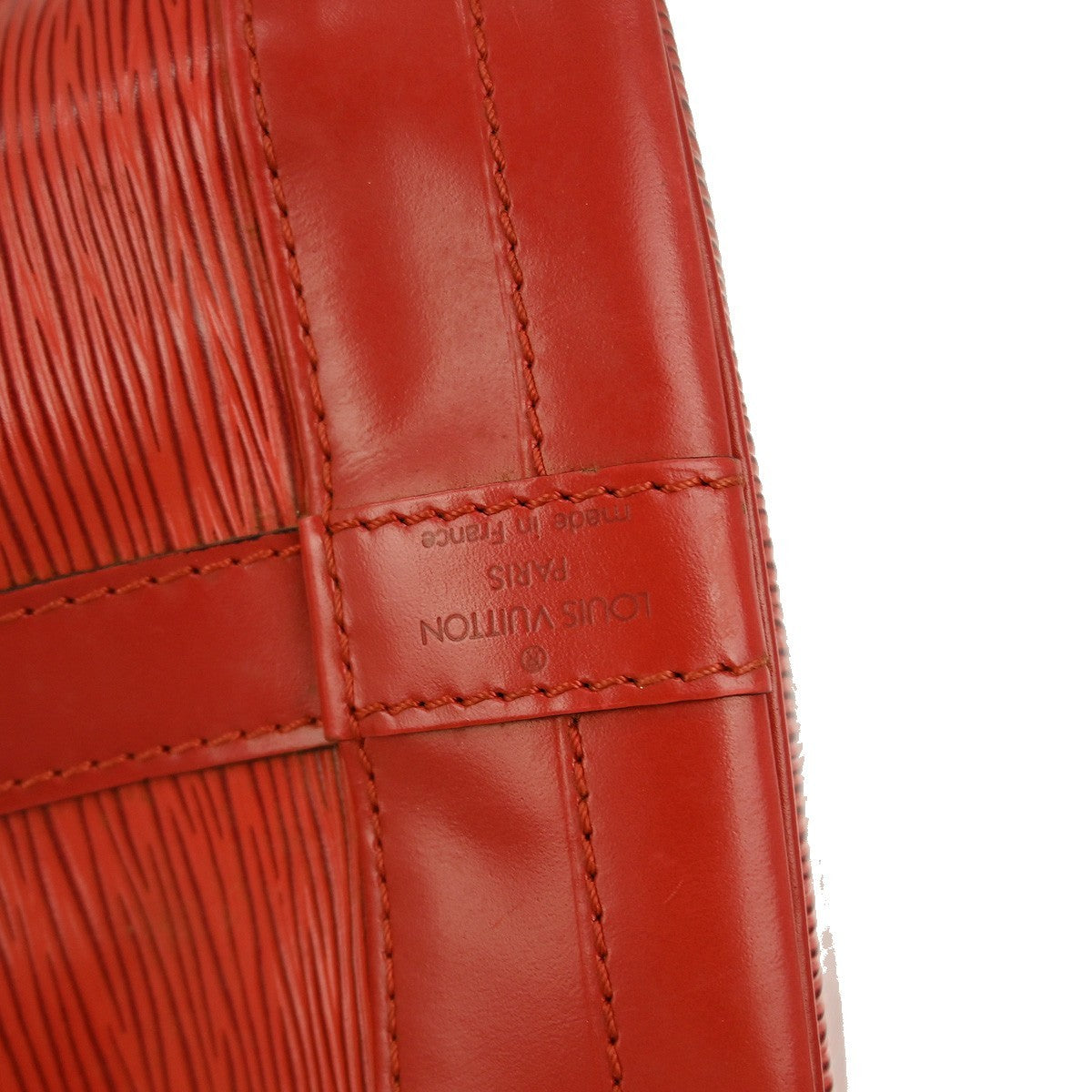 Louis Vuitton Noe Handbag Epi Leather, RED, LEATHER, Shoulder bag