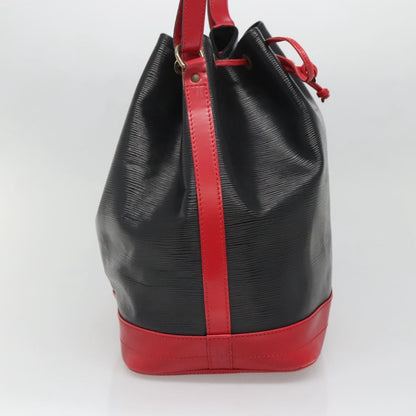 Louis Vuitton Bicolor Noe Handbag Epi Leather, Black, Leather, Shoulder Bag