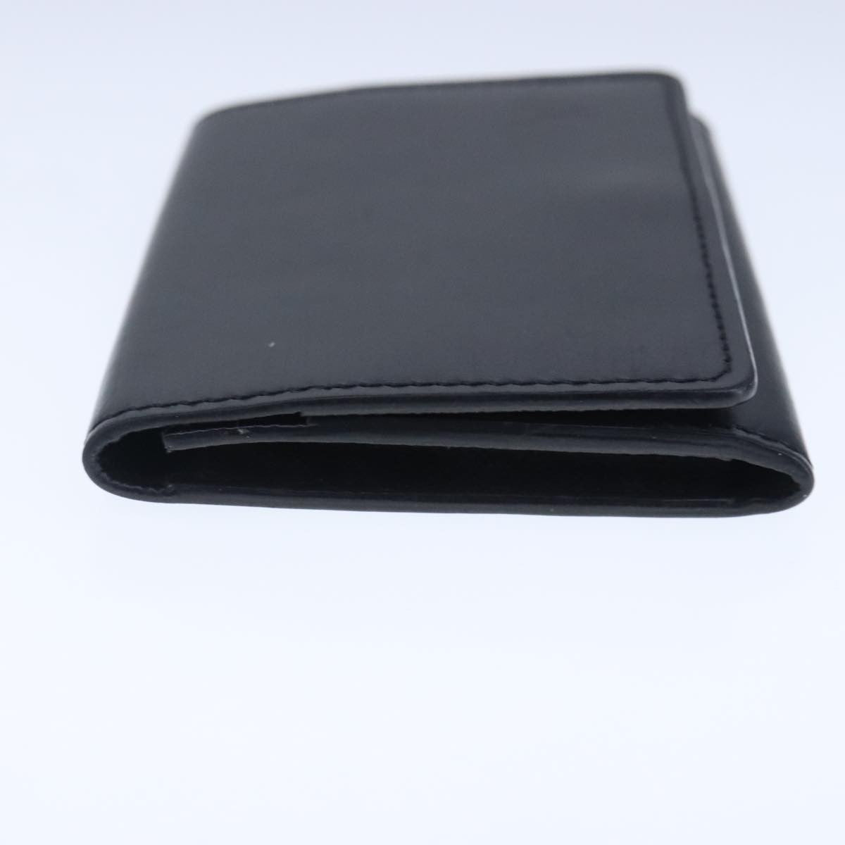 Louis Vuitton Envelope Business Card Holder Leather, BLACK, LEATHER, Card Holders