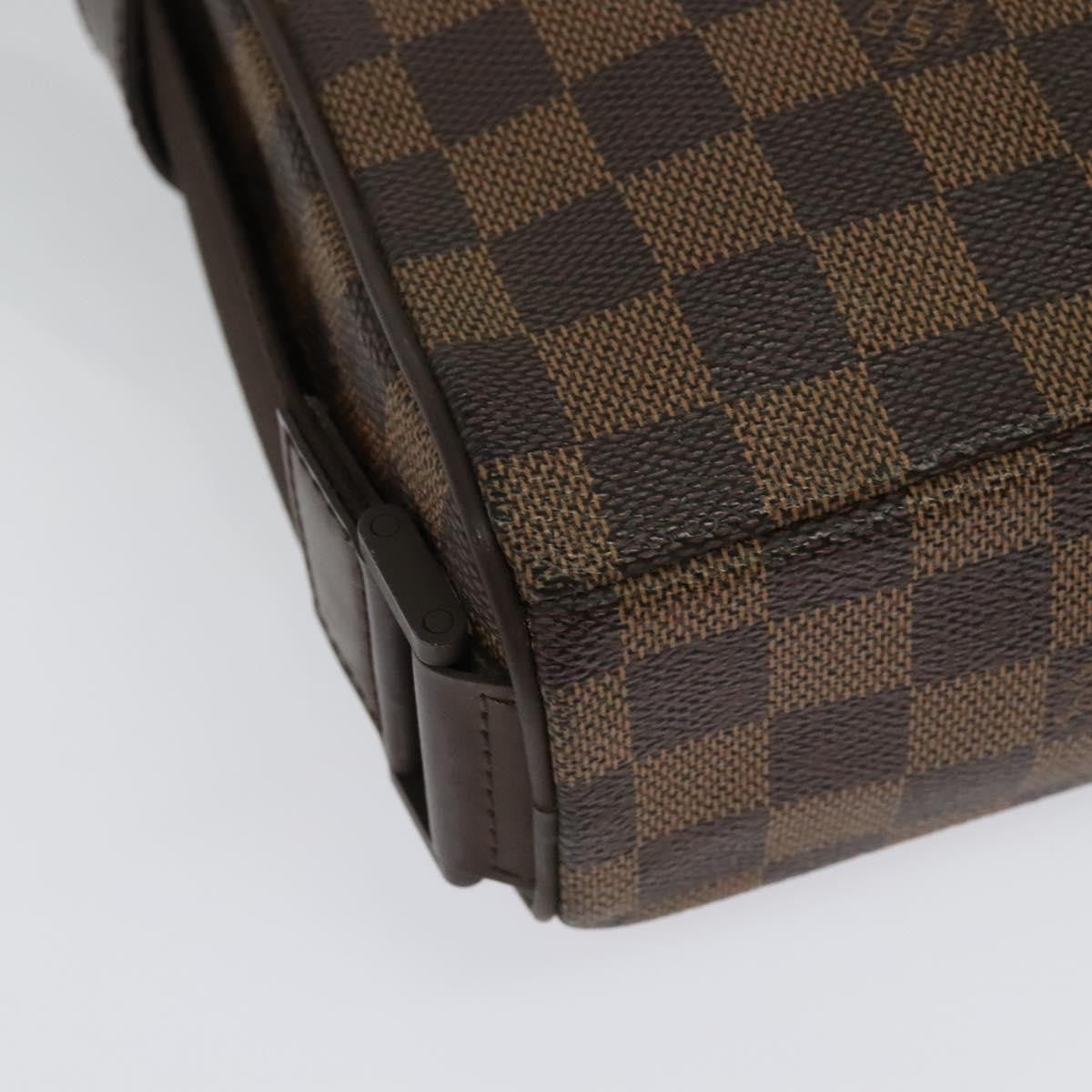 Louis Vuitton Olav Handbag Damier, BROWN, CANVAS, Shoulder bag