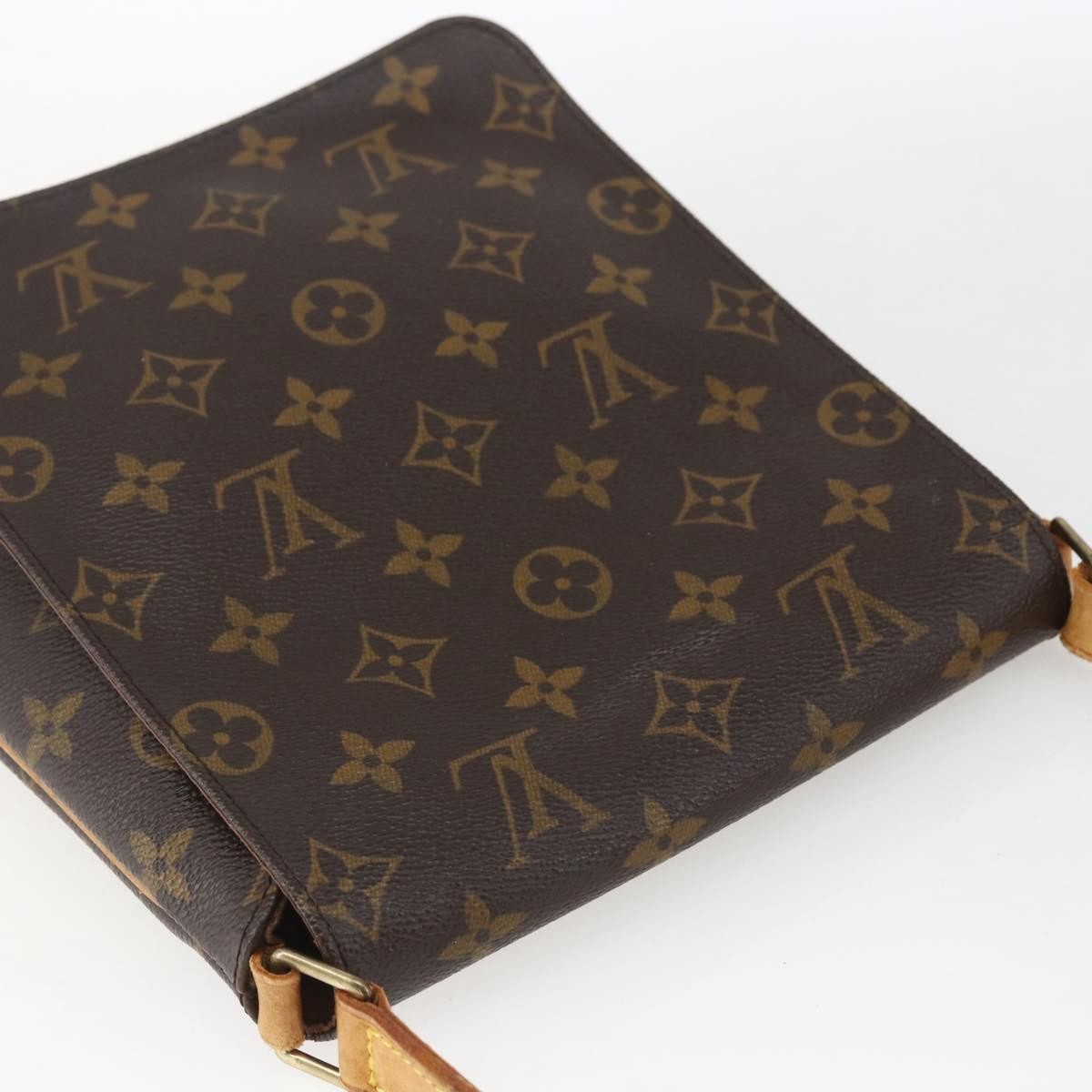 Louis Vuitton Musette Salsa Handbag Monogram Canvas, BROWN, CANVAS, Shoulder bag
