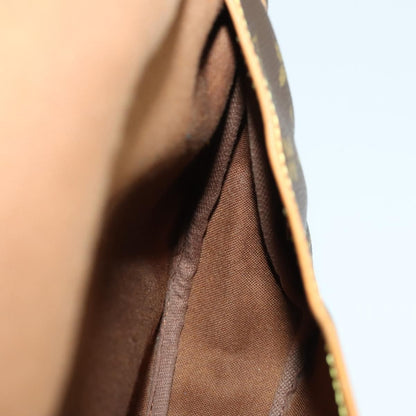 Louis Vuitton Saumur Handbag Monogram Canvas, BROWN, CANVAS, Shoulder bag