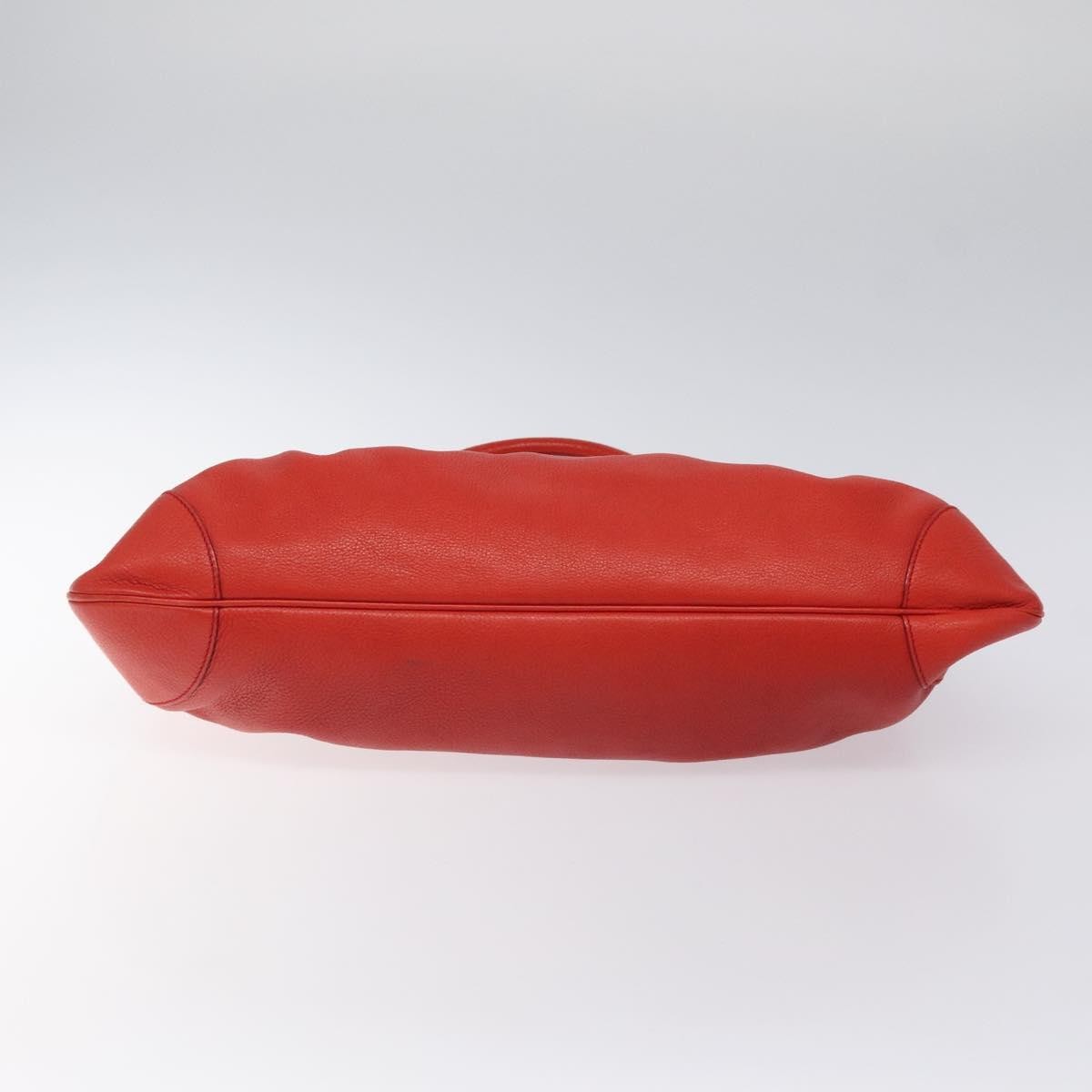 Salvatore Ferragamo Marisa Satchel Leather, RED, LEATHER, Shoulder bag