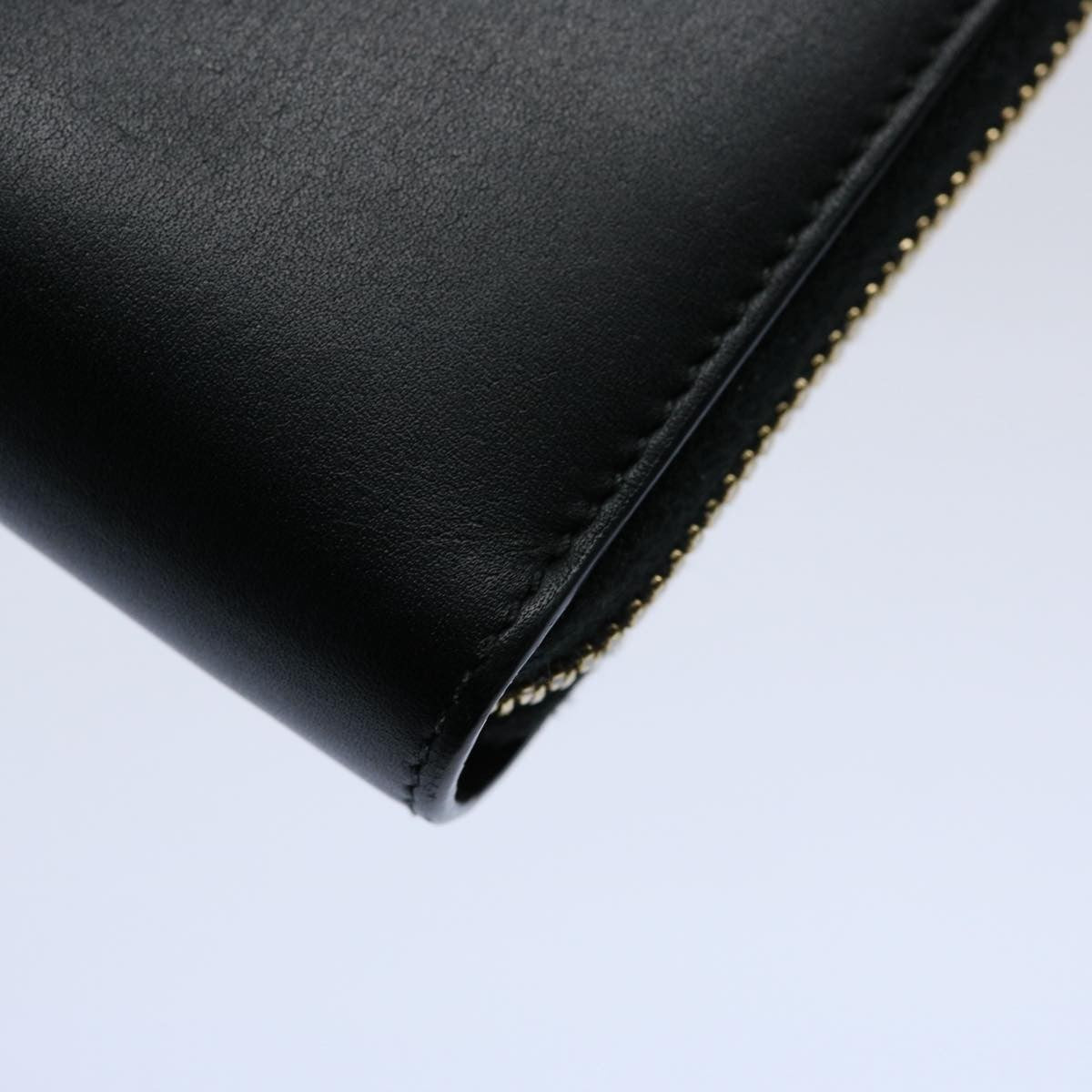 Gucci Sylvie Continental Wallet Leather, BLACK, LEATHER, Wallets