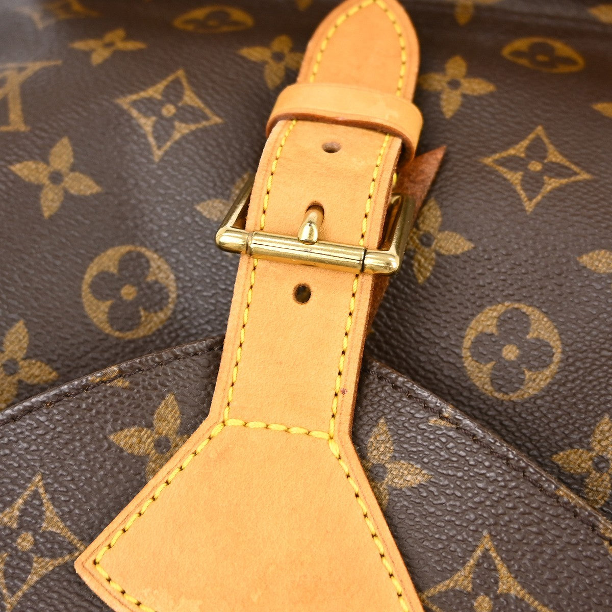 Louis Vuitton Vintage Montsouris Backpack Monogram Canvas, Brown, Canvas, Backpack