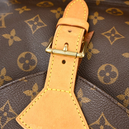Louis Vuitton Vintage Montsouris Backpack Monogram Canvas, Brown, Canvas, Backpack