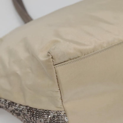 Salvatore Ferragamo Vala tote Nylon, SILVER, NYLON, Tote bag
