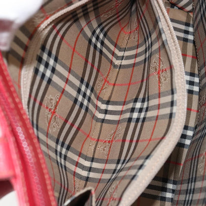 Burberry Vintage tote bag Leather, RED, LEATHER, Tote bag