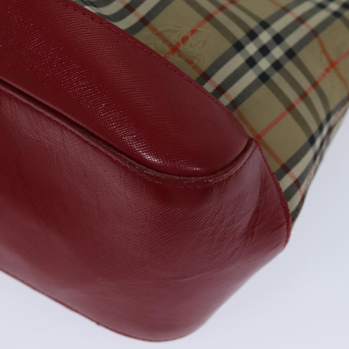 Burberry Nova Check Handbag Nova Check Canvas, BEIGE, CANVAS, Handbag