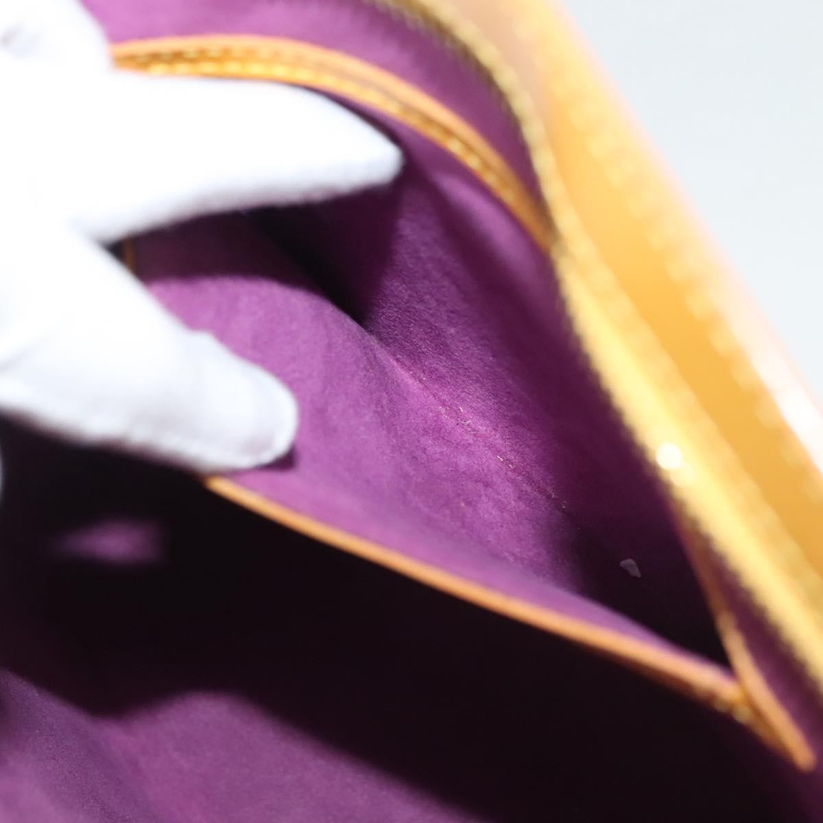 Louis Vuitton Saint Jacques Handbag Epi Leather, YELLOW, LEATHER, Handbag