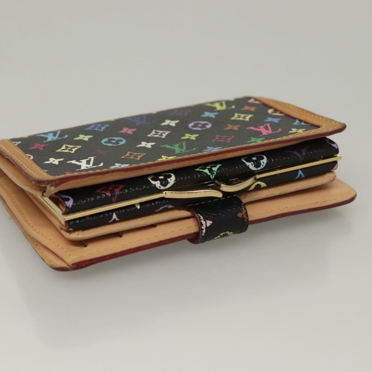 Louis Vuitton Portefeuille Viennois Monogram Canvas, BLACK, CANVAS, Wallets