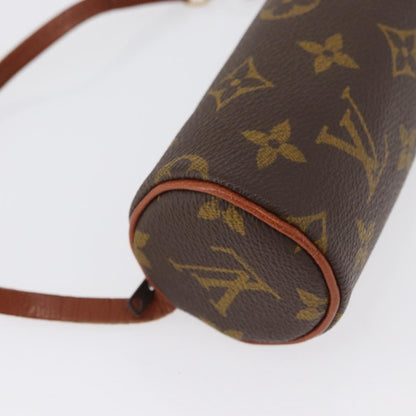 Louis Vuitton Papillon Pochette Monogram Canvas, BROWN, CANVAS, Clutche & pouche